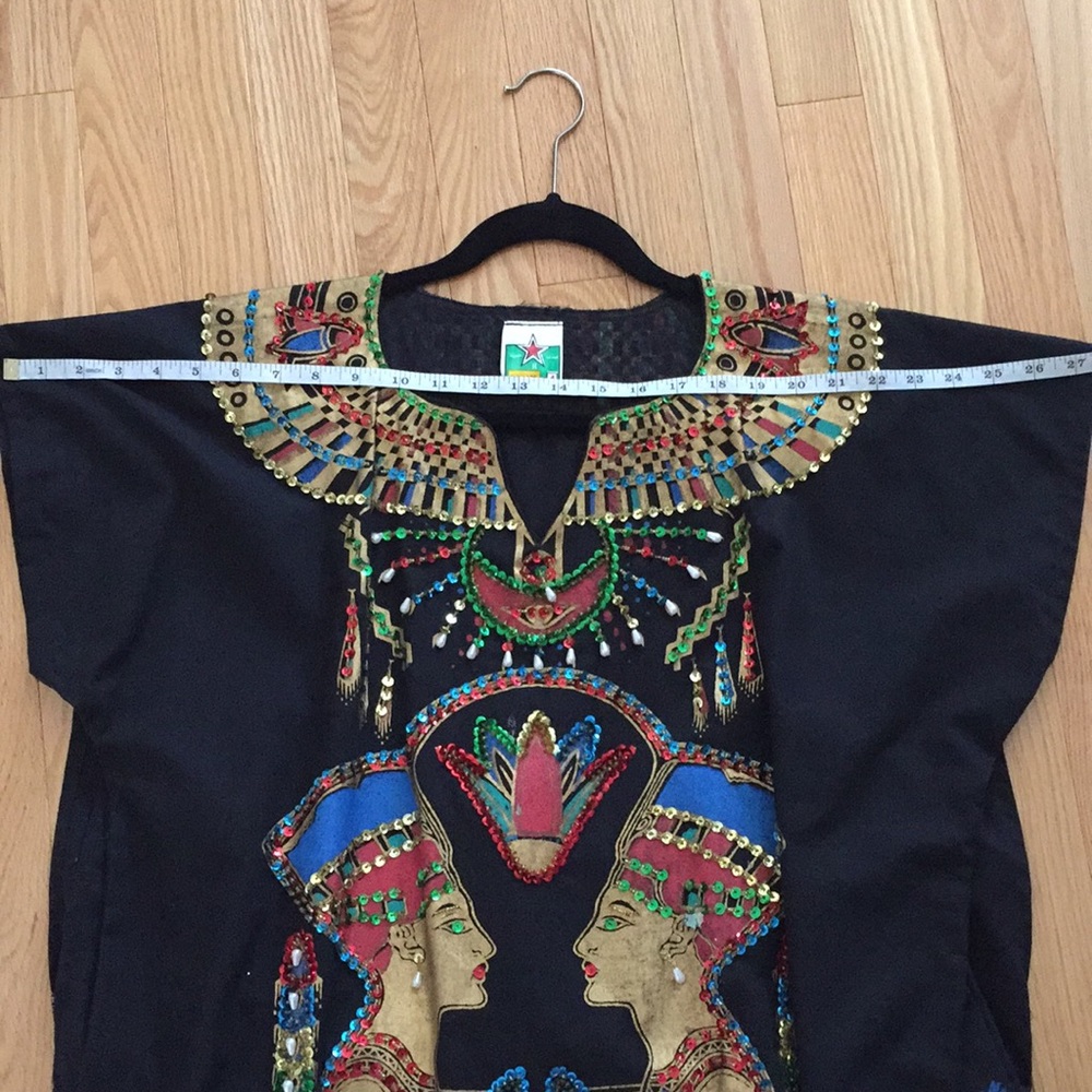 🍁Rare find NWOT: Gorgeous embellished kaftan dress.